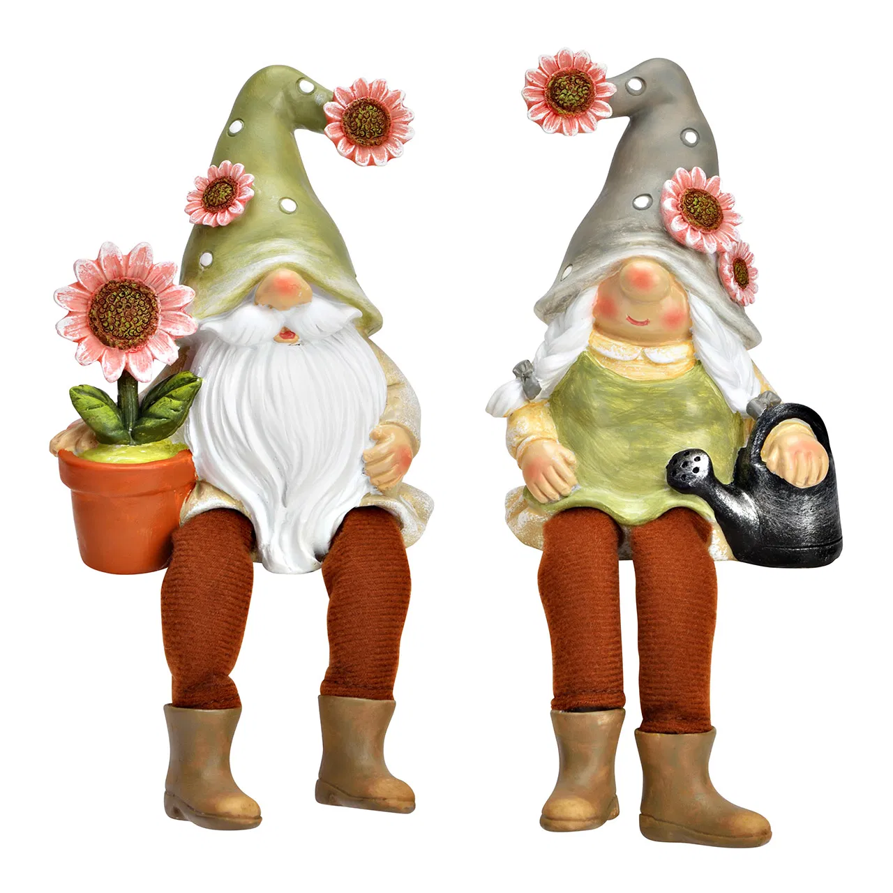 Компплект от два броя декоративни фигури джуджета Компплект от два броя декоративни фигури джуджета