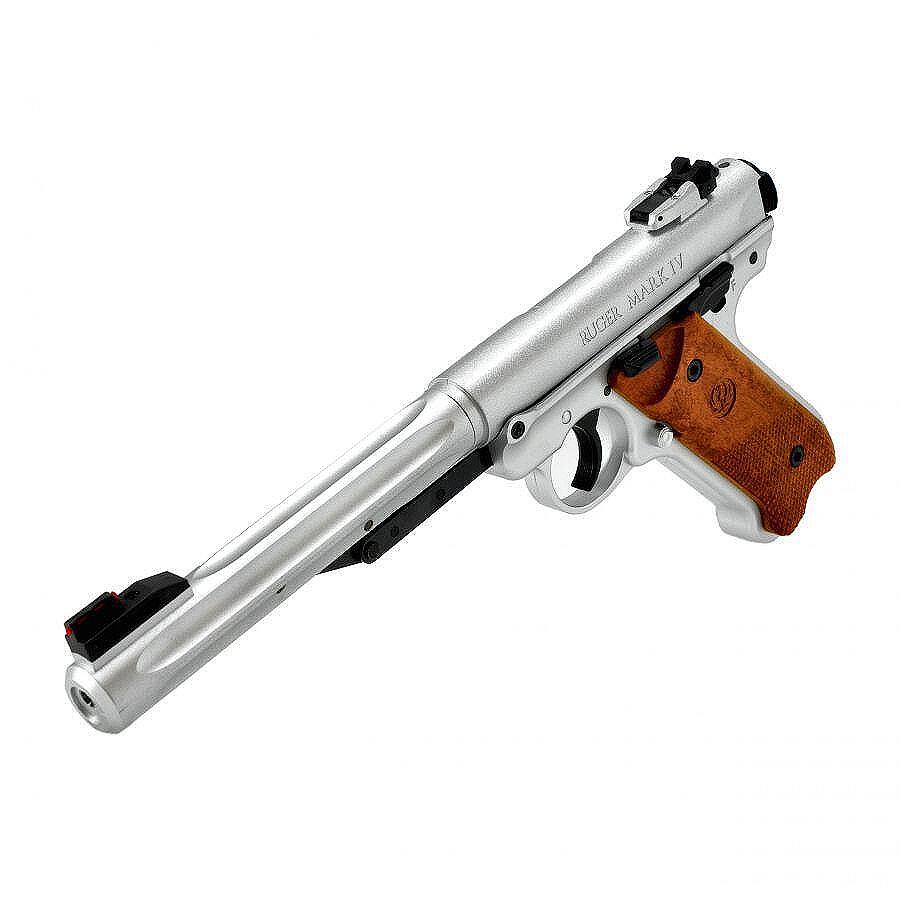 Въздушен пистолет Umarex - Ruger Mark 4 cal.4,5mm - Silver