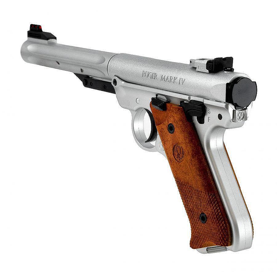 Въздушен пистолет Umarex - Ruger Mark 4 cal.4,5mm - Silver