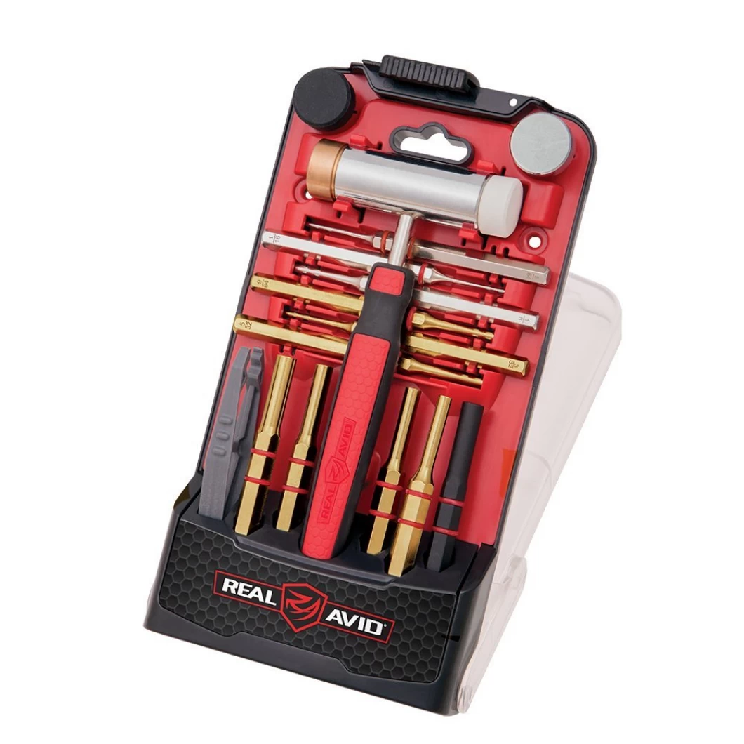 Комплект инструменти Real Avid Accu-Punch Hammer & Pin Punch Set - Brass