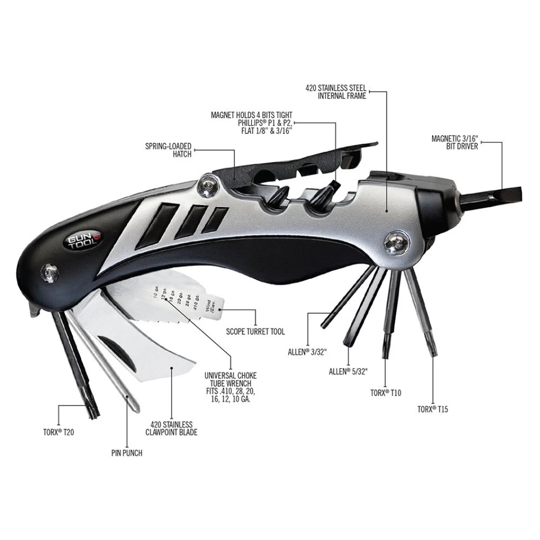 Мултитул за карабини и гладкоцевни пушки Real Avid Gun Tool