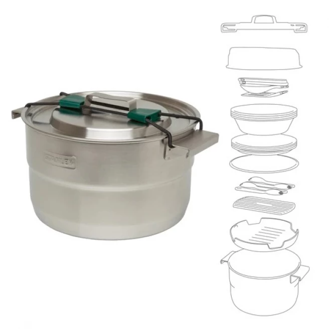 Комплект за готвене Stanley - Full Kitchen Base Camp Cook Set