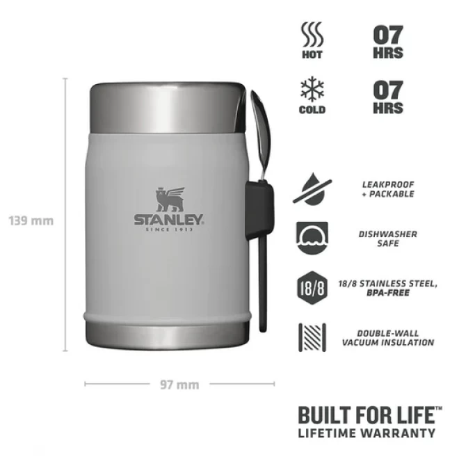 Термо буркан за храна с прибор Stanley Classic Legendary Food Jar - 0,400 мл