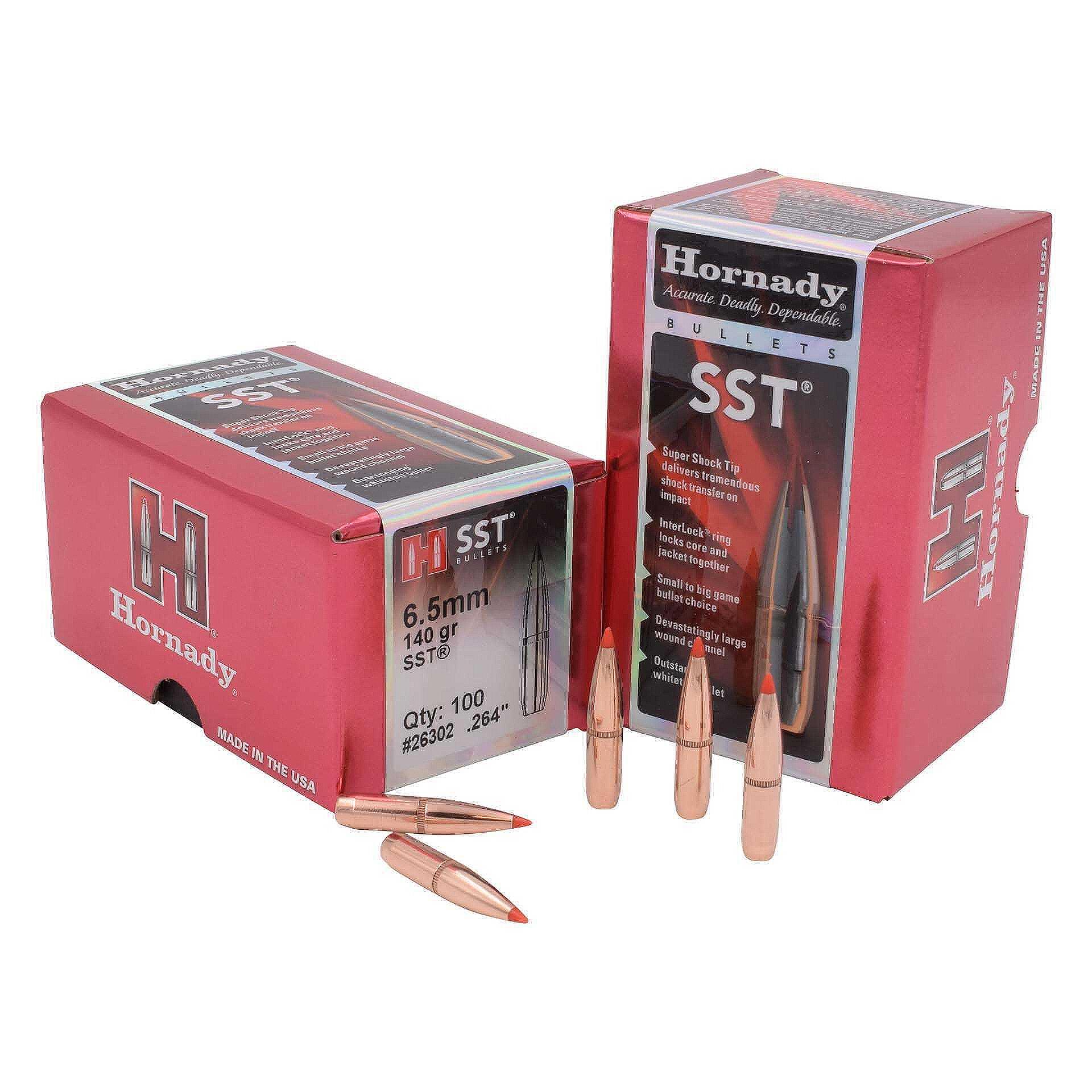 Куршуми Hornady 6,5 - SST, 140gr