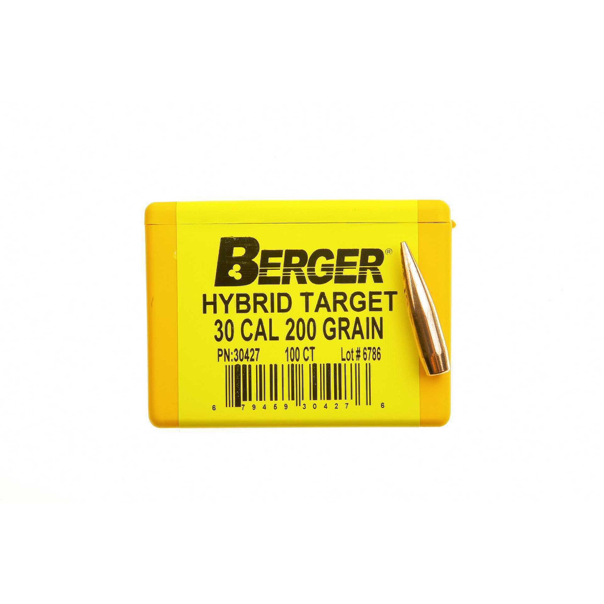 Куршуми Berger cal.30 Match Hybrid Target 200gr