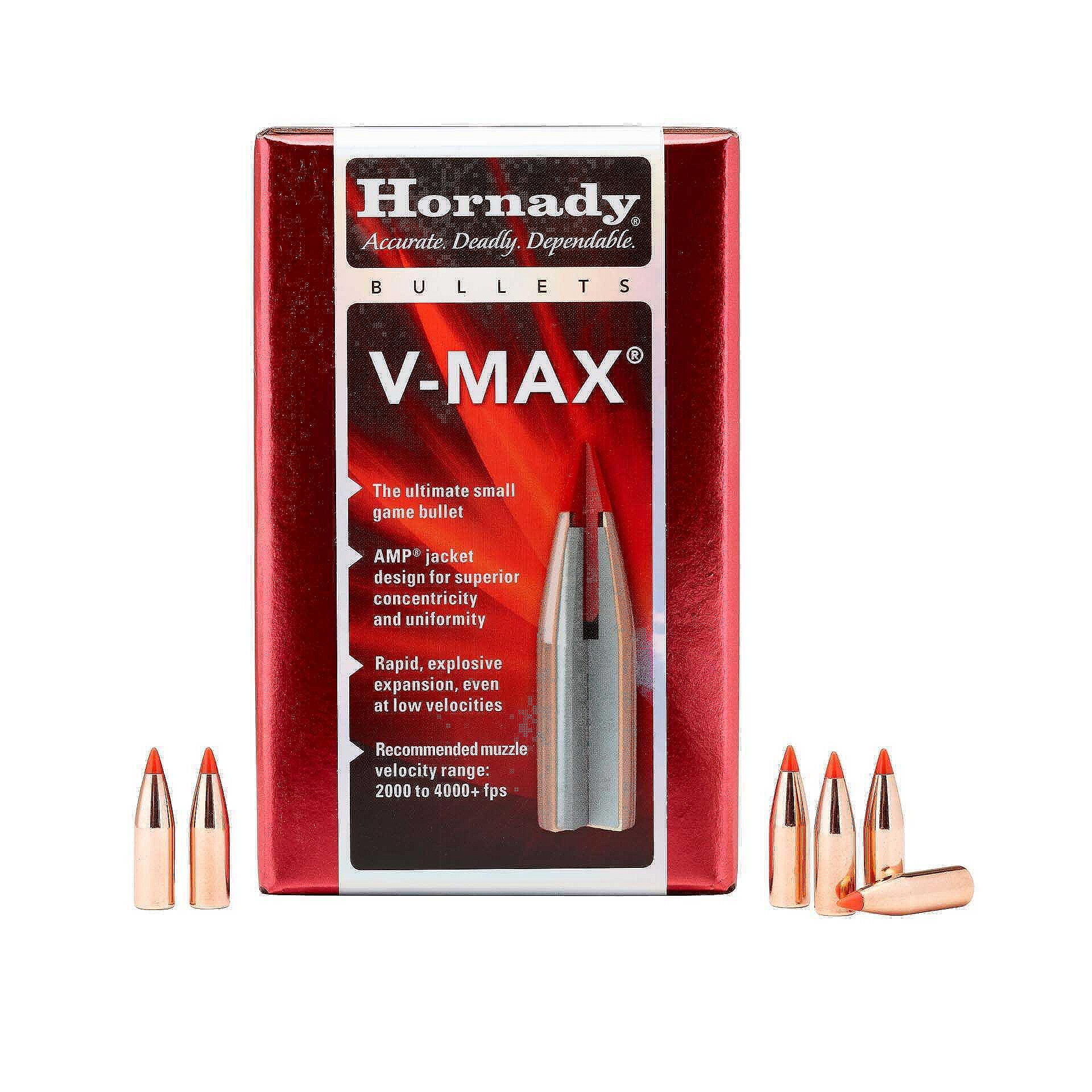 Куршуми Hornady cal. 22. 224 VMAX 3,6G 55Gr.