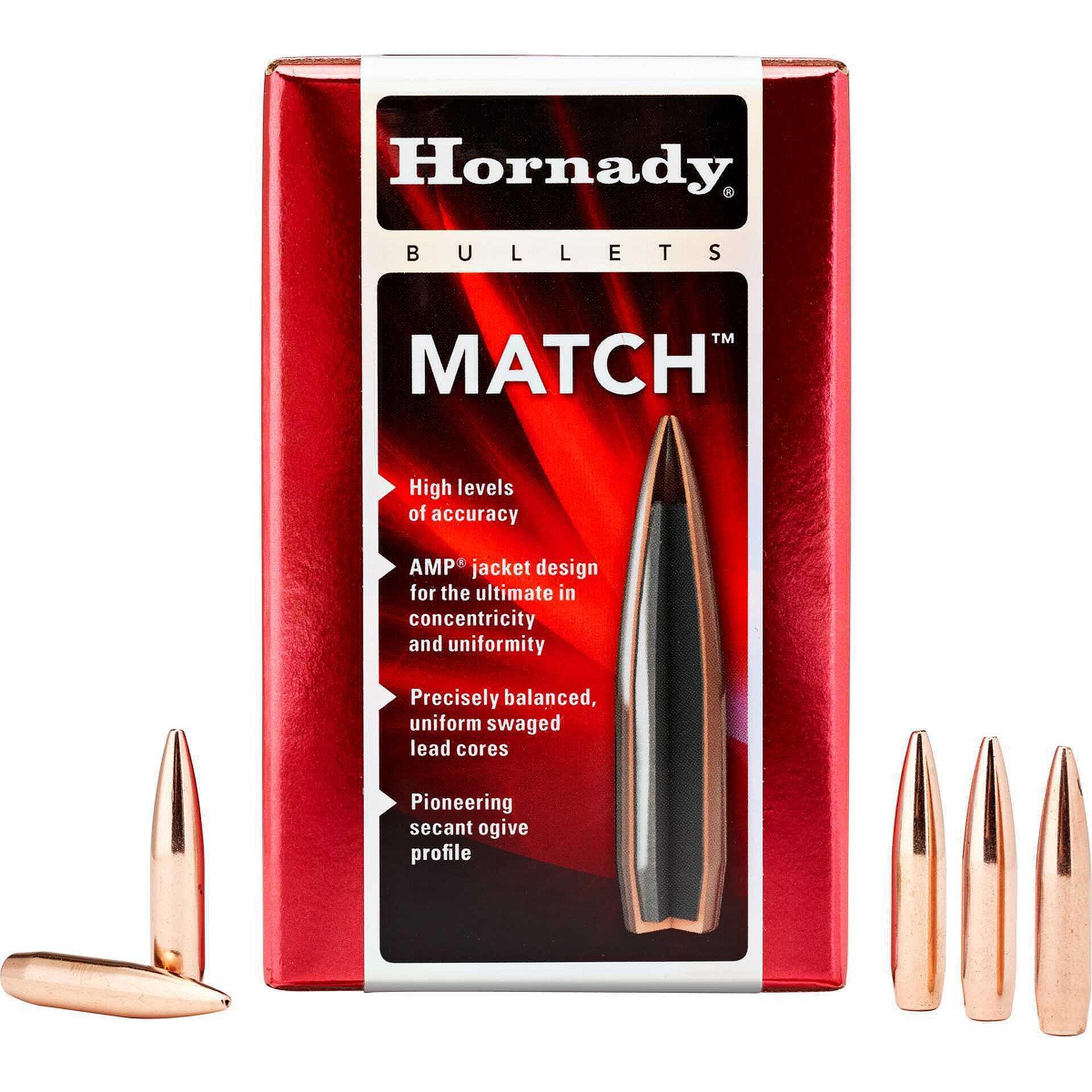 Куршуми HORNADY КАЛ.22.224 BTHP 4.9G/75GR