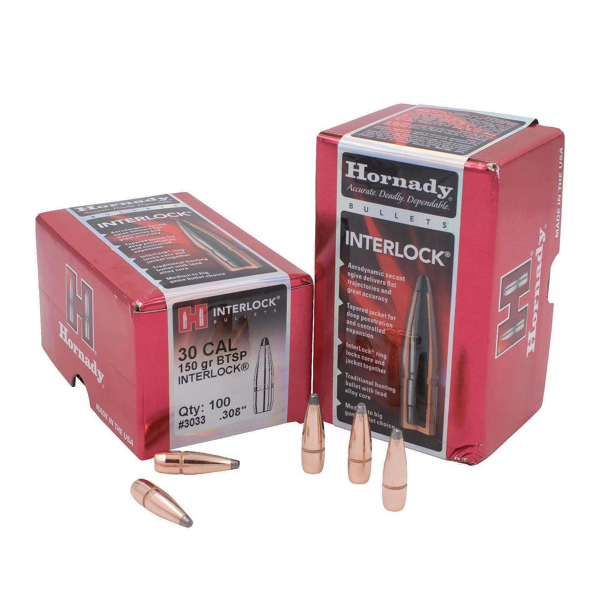 Куршуми Hornady кал. 30 BTSP 150gr/9.7g