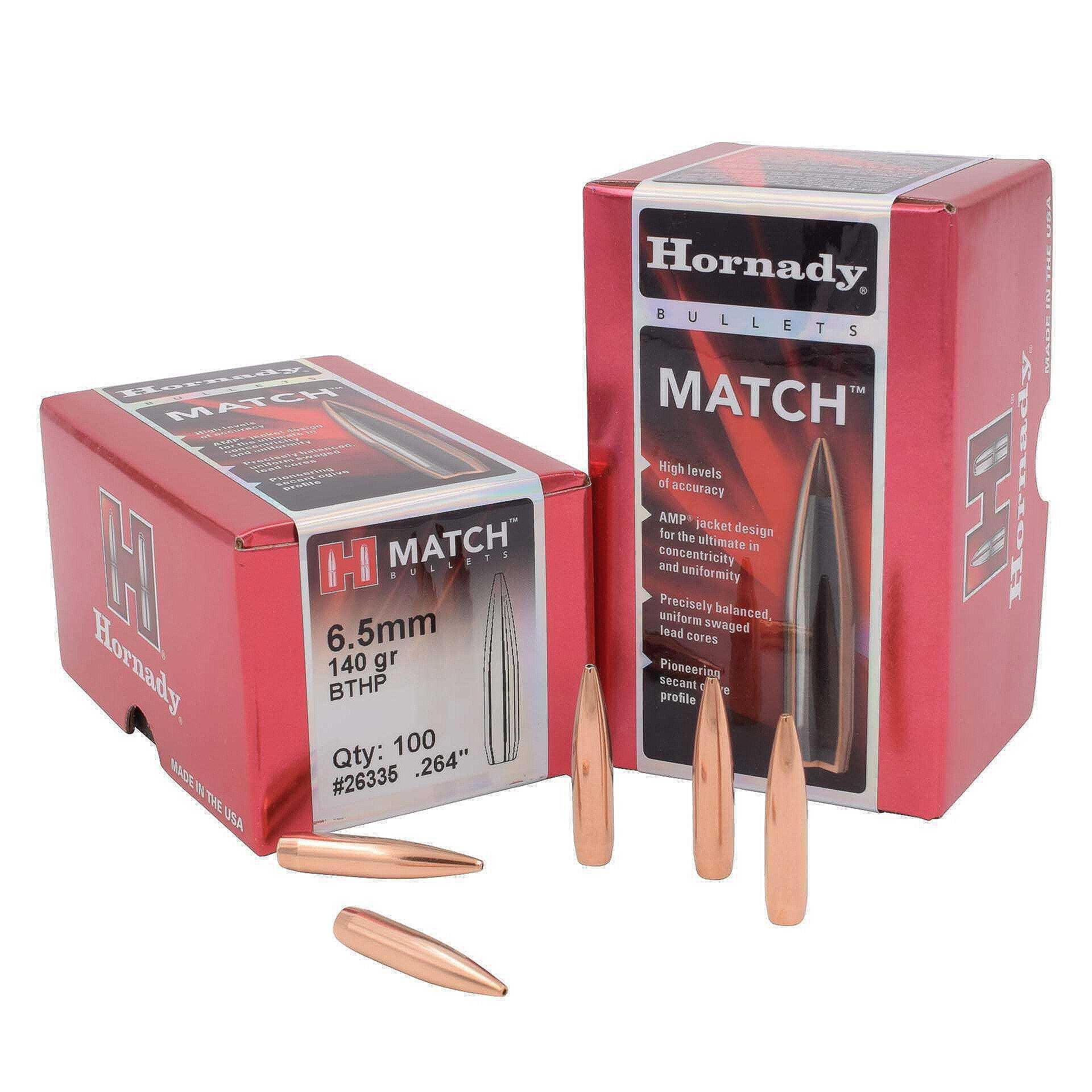 Куршуми Hornady 6,5 .264 BTHP MATCH 140gr