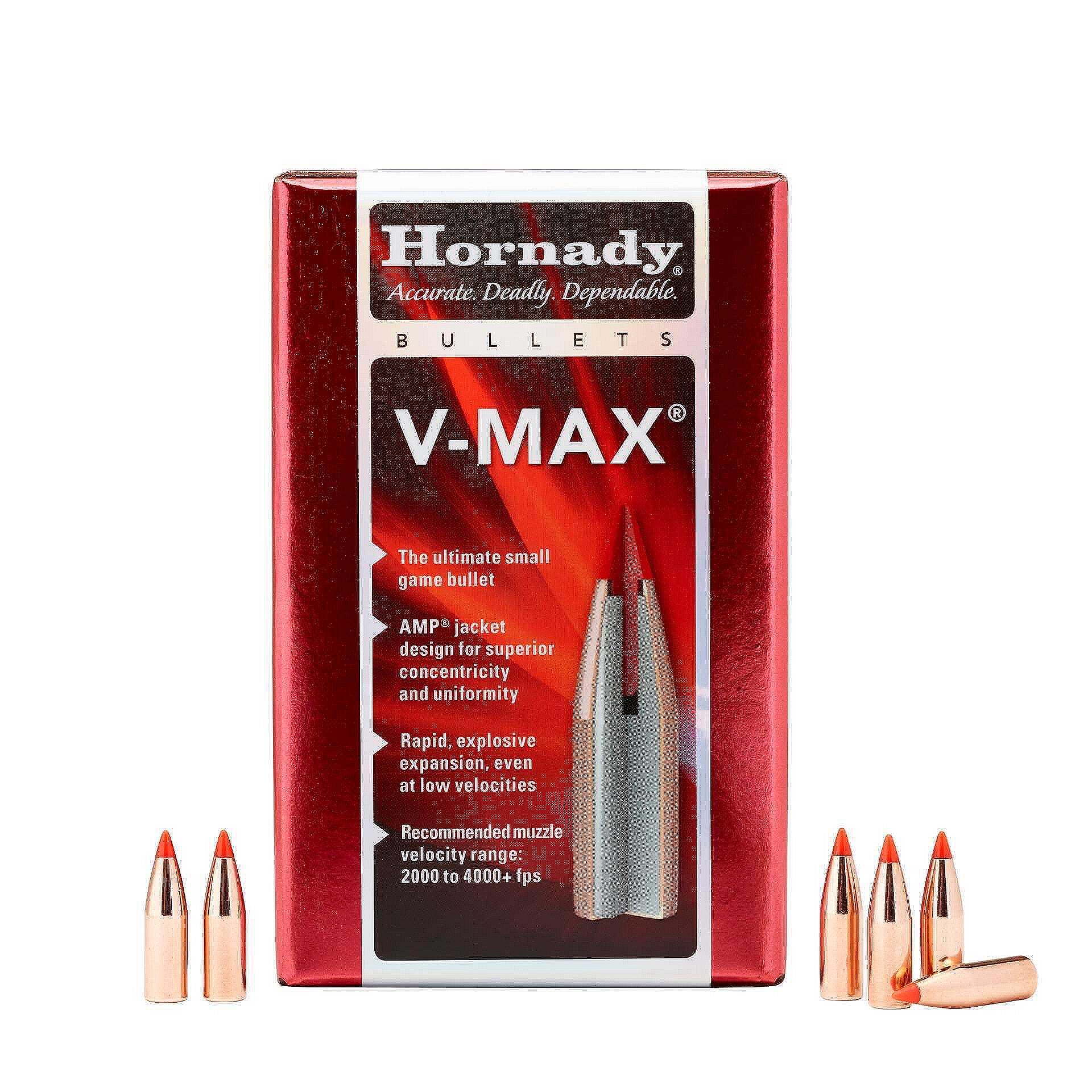 Куршуми Hornady - cal. 22. 224 VMAX, 3.43 g, 53 gr.