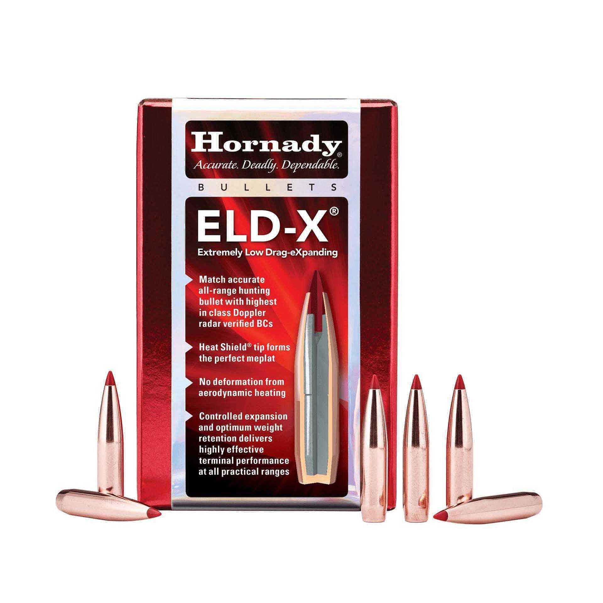 Куршуми Hornady - кал.6mm .243, ELD-X, 103gr