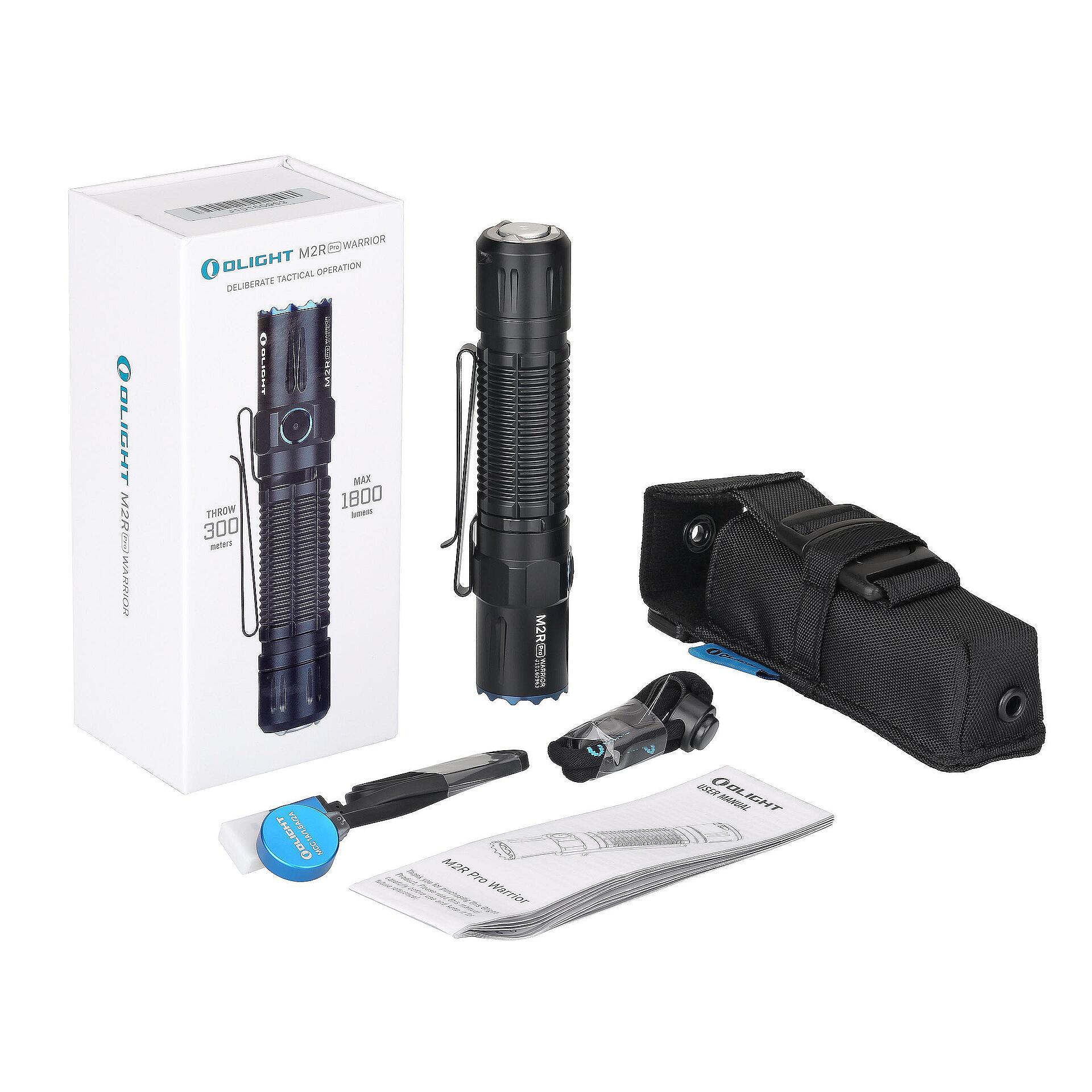 Тактически фенер Olight -  M2R Pro, Black, 1800lm