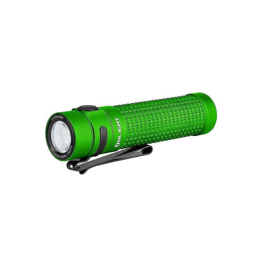 Джобен фенер Olight - S2R Baton ll, Lime Green NW - 1150 lm