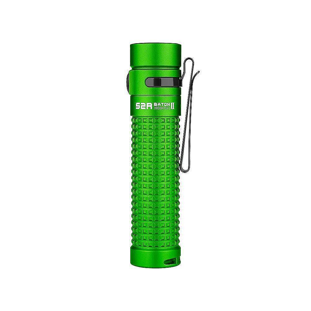 Джобен фенер Olight - S2R Baton ll, Lime Green NW - 1150 lm