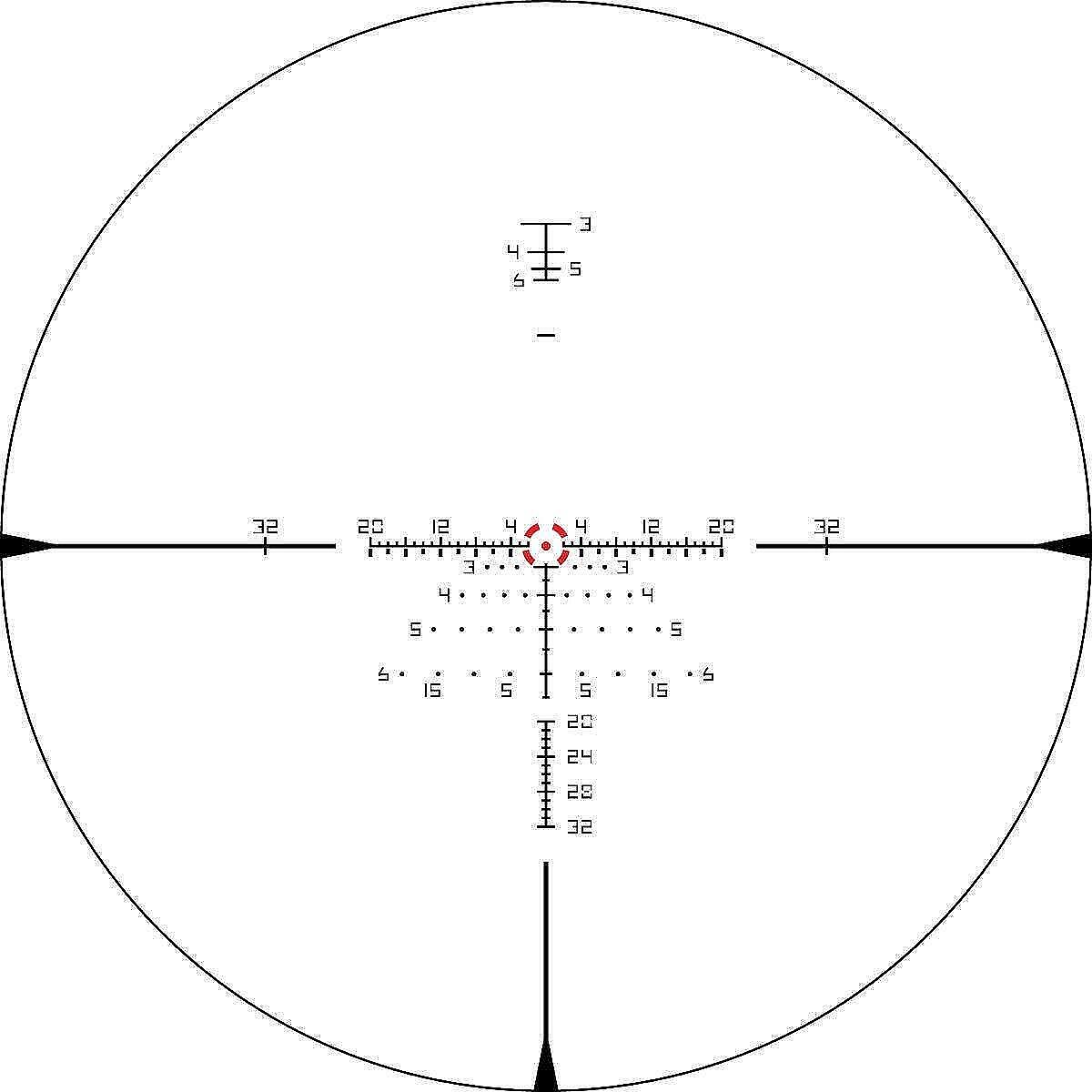 Оптика Vortex - Razor Gen III 1-10X24, EBR-9 MRAD