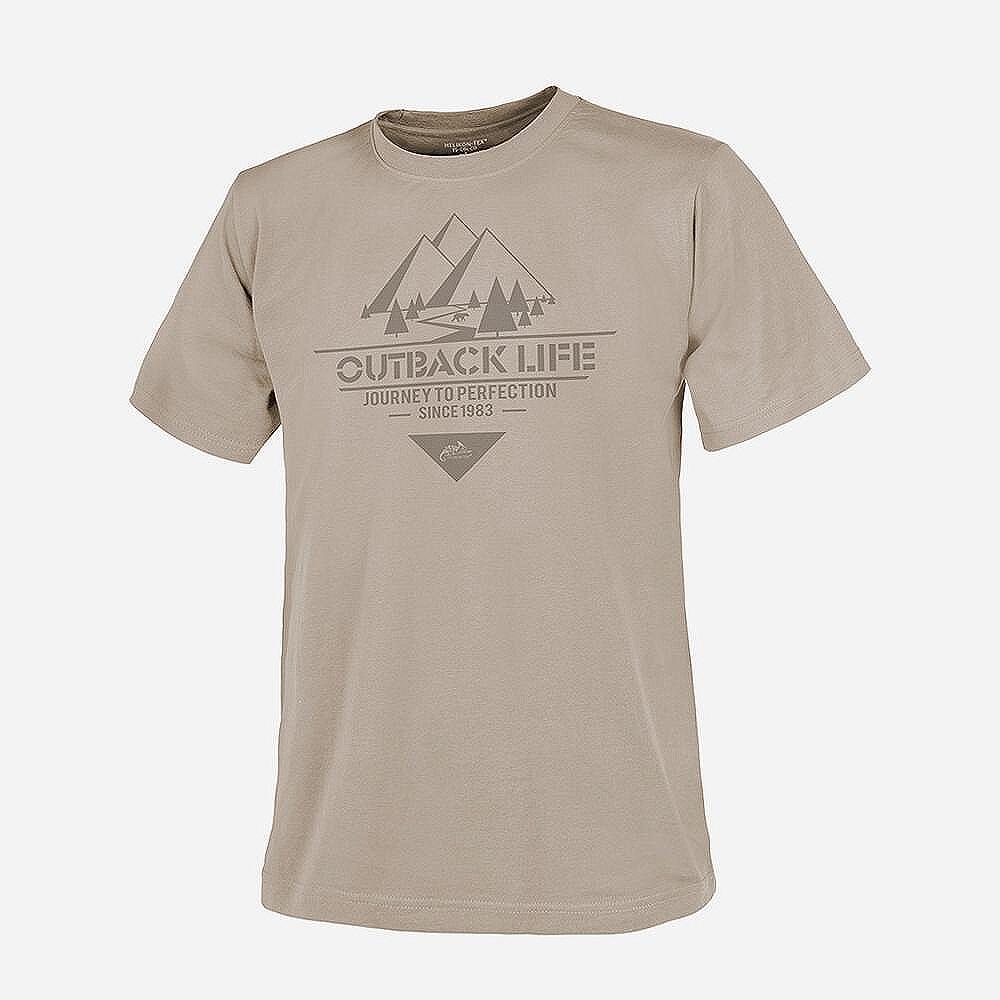 Тениска Helikon-Tex - Outback Life, Khaki