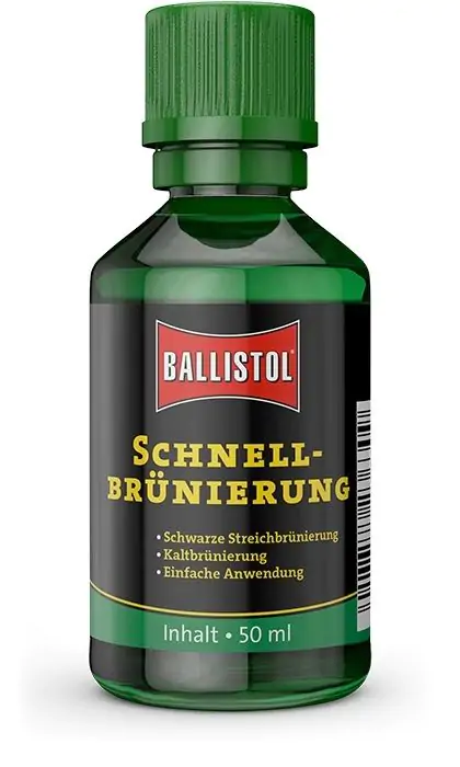 Студена оксидация Ballistol - Quick browning, 50 ml