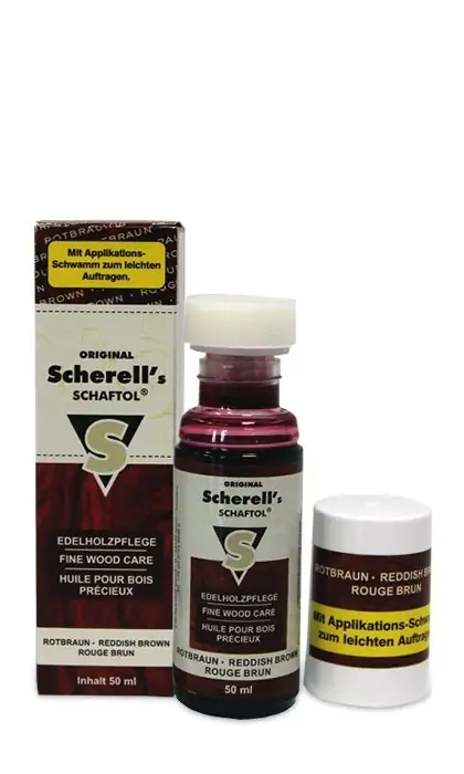 Масло за дърво Ballistol - Sherells Schaftol Reddish, 50ml