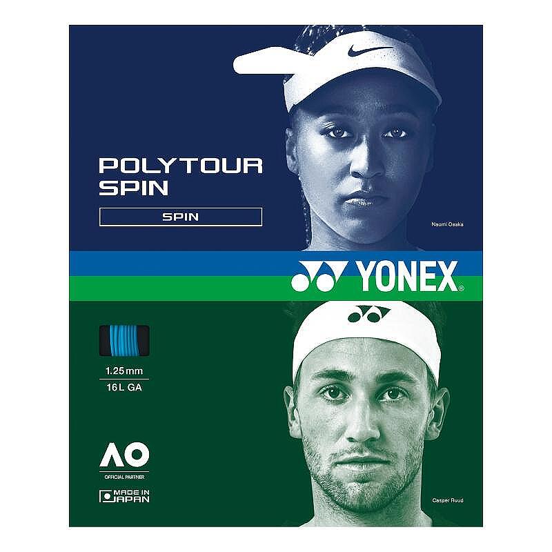 Кордаж Yonex POLYTOUR SPIN 125 Blue