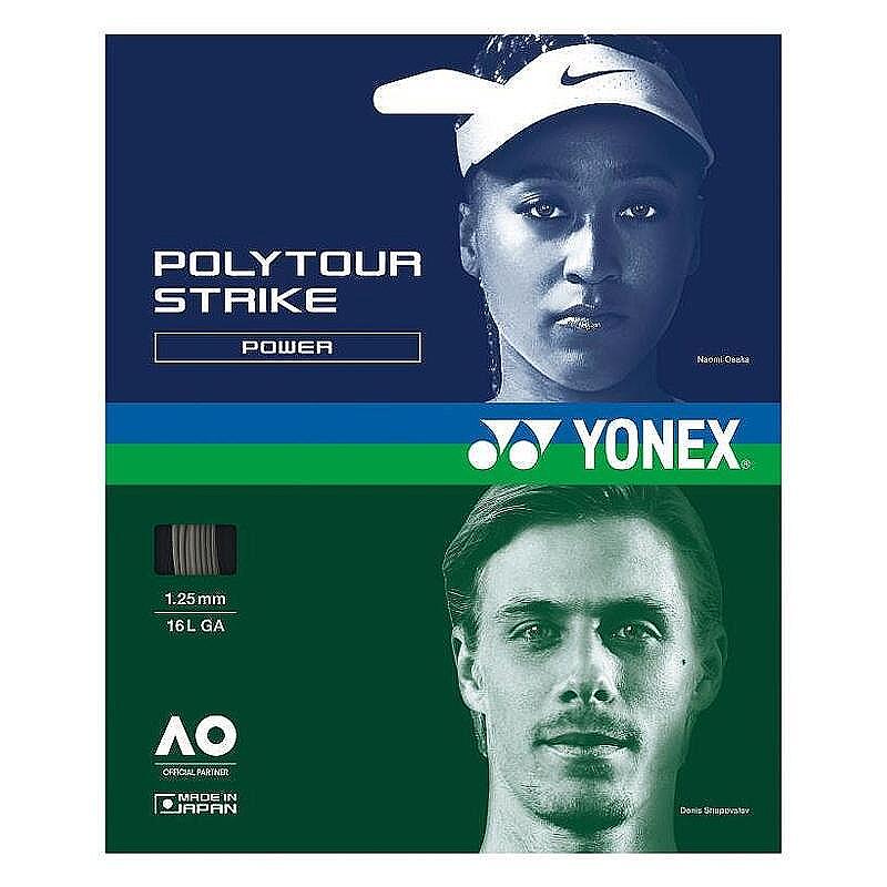 Кордаж Yonex POLYTOUR STRIKE 125 Cool Black