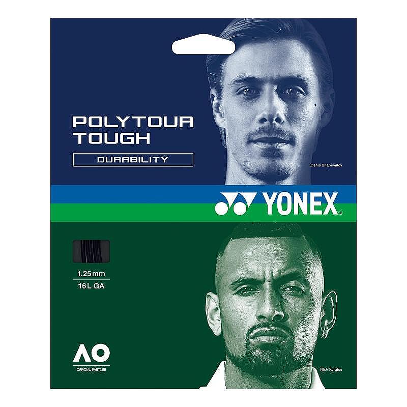 Кордаж Yonex POLYTOUR TOUGH 125 Black