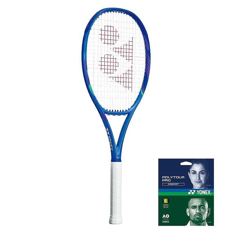 Тенис ракета Yonex EZONE 98 Blast Blue 2025 (305 гр.) + наплитане