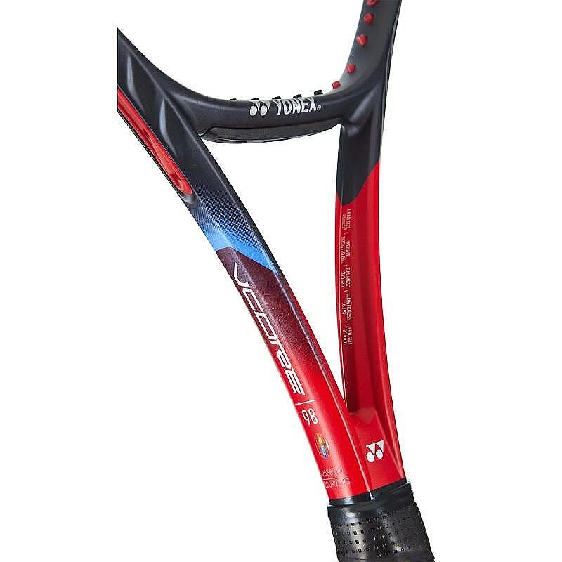 Тенис ракета Yonex VCORE 98 Scarlet (305 гр.) + наплитане