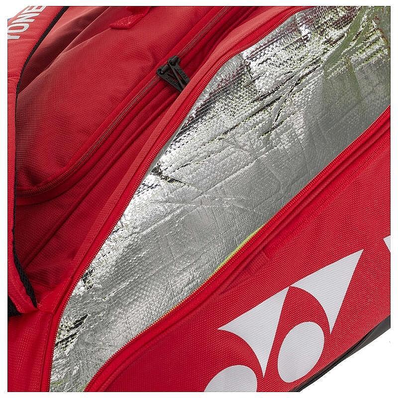 Термобег YONEX PRO BAG Scarlet - 9 ракети