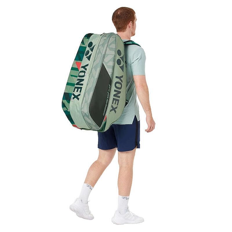 Термобег YONEX PRO BAG Olive Green - 9 ракети