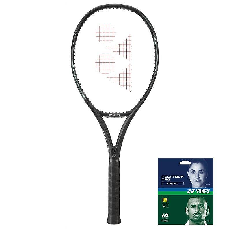 Тенис ракета Yonex EZONE 100 Aqua Night (300 гр.) + наплитане