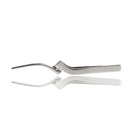 Paper forceps curved