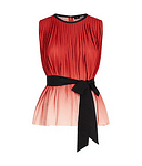 Топ KARL LAGERFELD PLEATED OMBRE