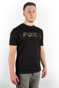 Тениска Fox Black Camo Chest Print T-Shirt