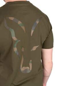 Тениска Fox Khaki Fox Head Logo T-Shirt