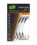 Готов монтаж за чод Fox Edges Super Wide Gape Chod Rigs – 3 броя