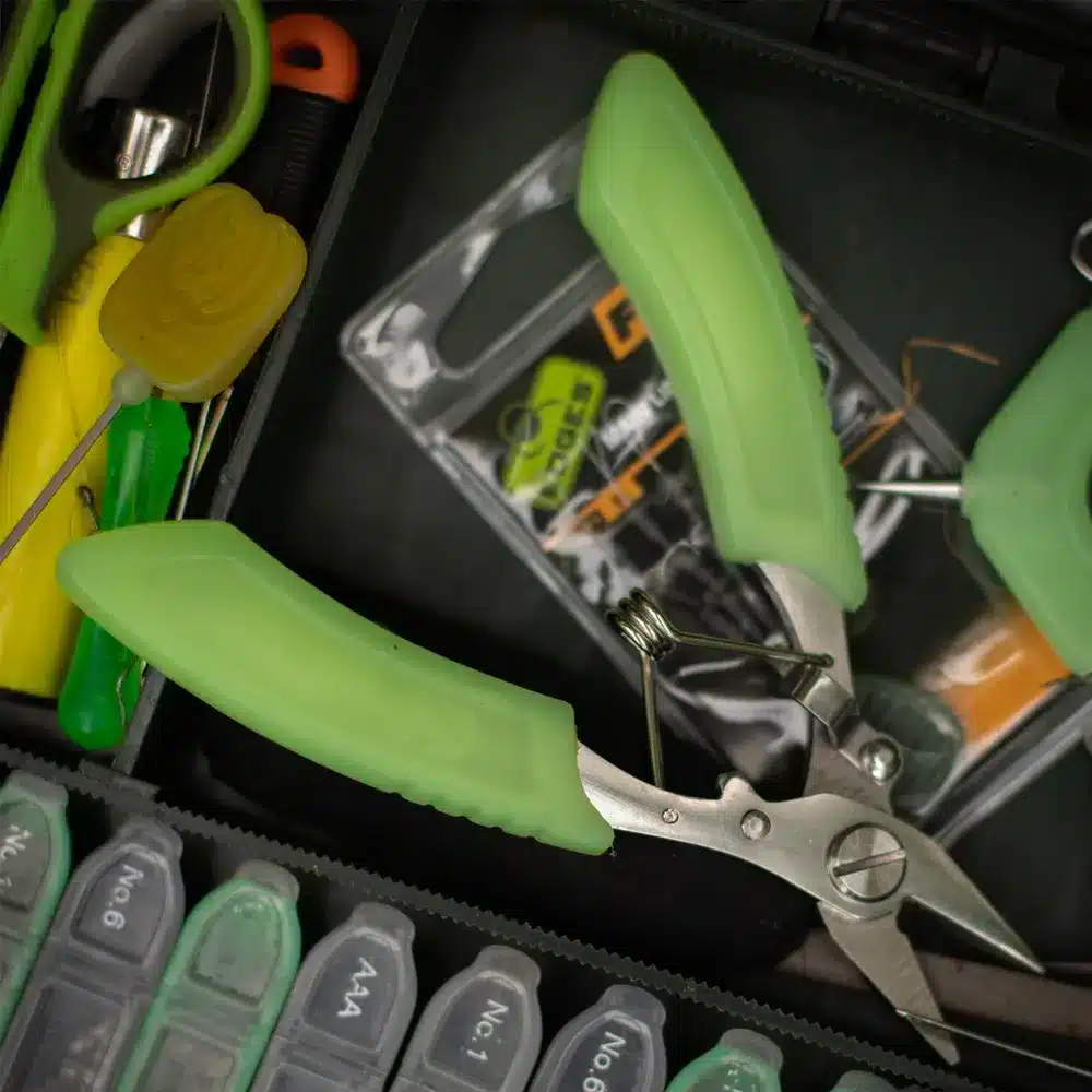 Ножица за плетено влакно RidgeMonkey Nite Glo Heavy Duty Snips