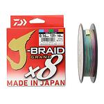 Плетено 8-нишково влакно Daiwa J-Braid Grand X8 Multicolour – 150м