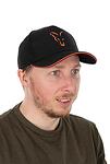 Шапка с козирка Fox Collection Baseball Cap Black & Orange