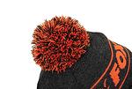 Зимна шапка Fox Collection Bobbles Black & Orange