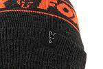 Зимна шапка Fox Collection Bobbles Black & Orange