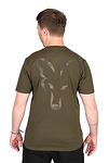 Тениска Fox Khaki Fox Head Logo T-Shirt