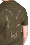 Тениска Fox Khaki Fox Head Logo T-Shirt