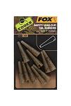 Конуси Fox Edges Camo Safety Lead Clip Tail Rubbers – размер 7, 10бр