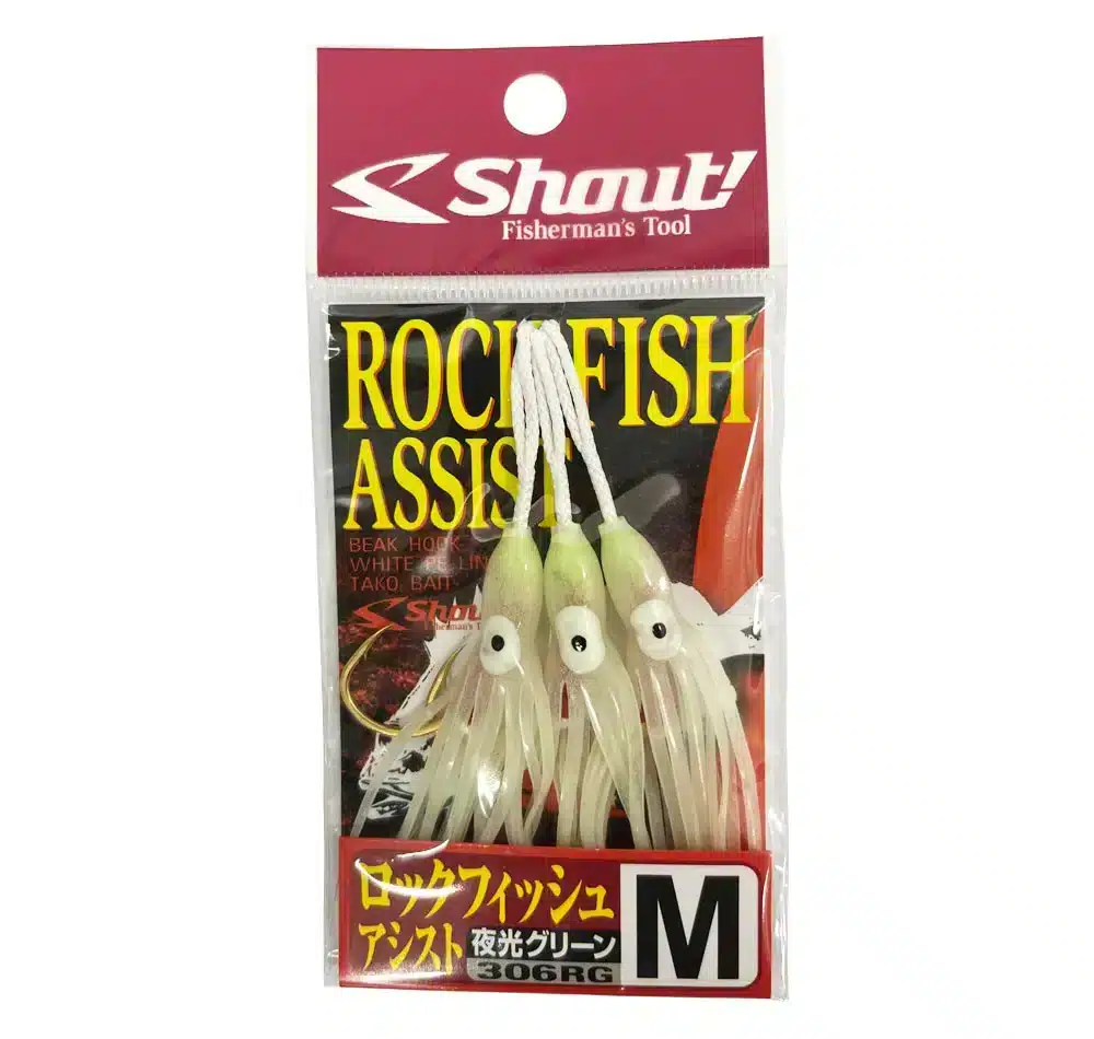 Асист куки Shout Rock Fish Assist Hook Green 306RG