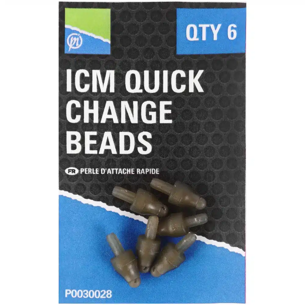 Бързи връзки Preston Innovations ICM In-Line Quick Change Bead – 6бр