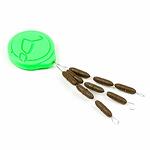 Стопери Korda Sinkers Large Gravel Brown – 9бр, голям размер