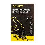 Бързи връзки Avid Carp Quick Change Ring Swivels – 10бр, №11