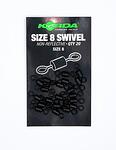 Вирбели Korda Swivels – 20бр / размер 8