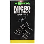 Микро вирбели Korda Micro Rig Ring Swivel – Среден размер