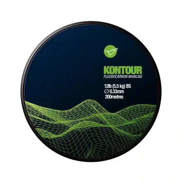 Флуорокарбон за основна линия Korda Kontour Fluorocarbon – 200м / 5.44кг(12lb) / 0.33мм